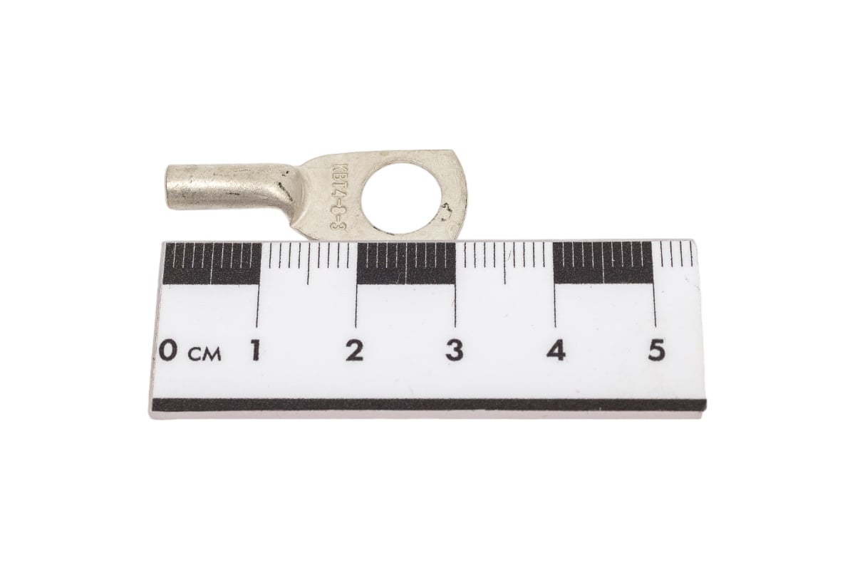 Наконечник КВТ тмл 4-8-3 луженый 89401 - выгодная цена, отзывы ...