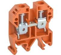 Винтовая клемма IEK кви-10мм2 оранжевая (50 штук в упаковке) YZN30-010-K09
