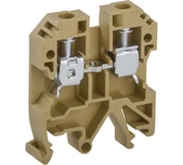 Винтовая клемма IEK кви-6мм2 желтая (50 штук в упаковке) YZN30-006-K05