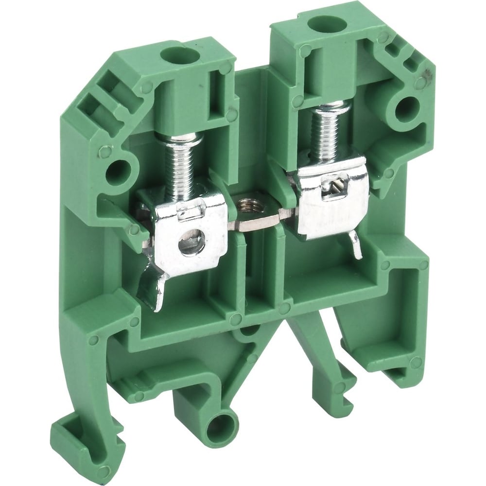Винтовая клемма IEK кви-4мм2 зеленая (50 штук в упаковке) YZN30-004-K06 ...
