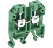 Винтовая клемма IEK кви-4мм2 зеленая (50 штук в упаковке) YZN30-004-K06