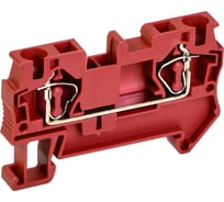 Пружинная клемма IEK кпи 2в-4 41а красный (40 штук в упаковке) YZN11-004-K04