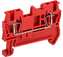 Пружинная клемма IEK кпи 2в-1,5 17,5а красный (60 штук в упаковке) YZN11-001-K04