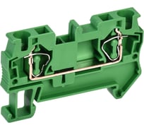 Пружинная клемма IEK кпи 2в-4 41а зеленый (40 штук в упаковке) YZN11-004-K06