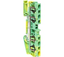 Клеммная пружинная колодка EKF JXB-ST-4 4 вывода земля plc-jxb-st-4-4-pen