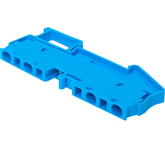Клеммная пружинная колодка EKF JXB-ST-4 41А 4 вывода синяя plc-jxb-st-4-4-blue