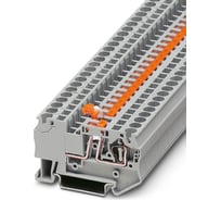 Клеммная пружинная колодка EKF JXB-ST-4-K с ножевым размыкателем серая PROxima plc-jxb-st-4-k