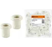 Керамический проходной изолятор для провода TDM ELECTRIC белый d 12,5мм (25шт) Эко SQ2802-0003