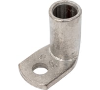 Трубчатый медный луженый наконечник R-типа ТМЛ (ЮМП) ТМЛ-R90-35-6 угловой 90 градусов 35мм2 под болт М6 elcТМЛ-R(90)-35-6-ЮМП