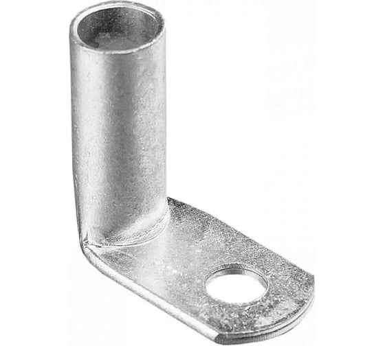 Угловой наконечник DIN-типа ТМЛ (ЮМП) ТМЛ-DIN90 25-12 90 градусов, трубчатый, медный лужёный 25мм2 elcТМЛ-DIN(90)-25-12-ЮМП 1