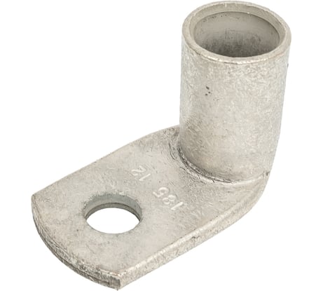 Трубчатый медный луженый наконечник R-типа ТМЛ (ЮМП) ТМЛ-R90-185-12 угловой 90 градусов 185мм2 под болт М12 elcТМЛ-R(90)-185-12-ЮМП