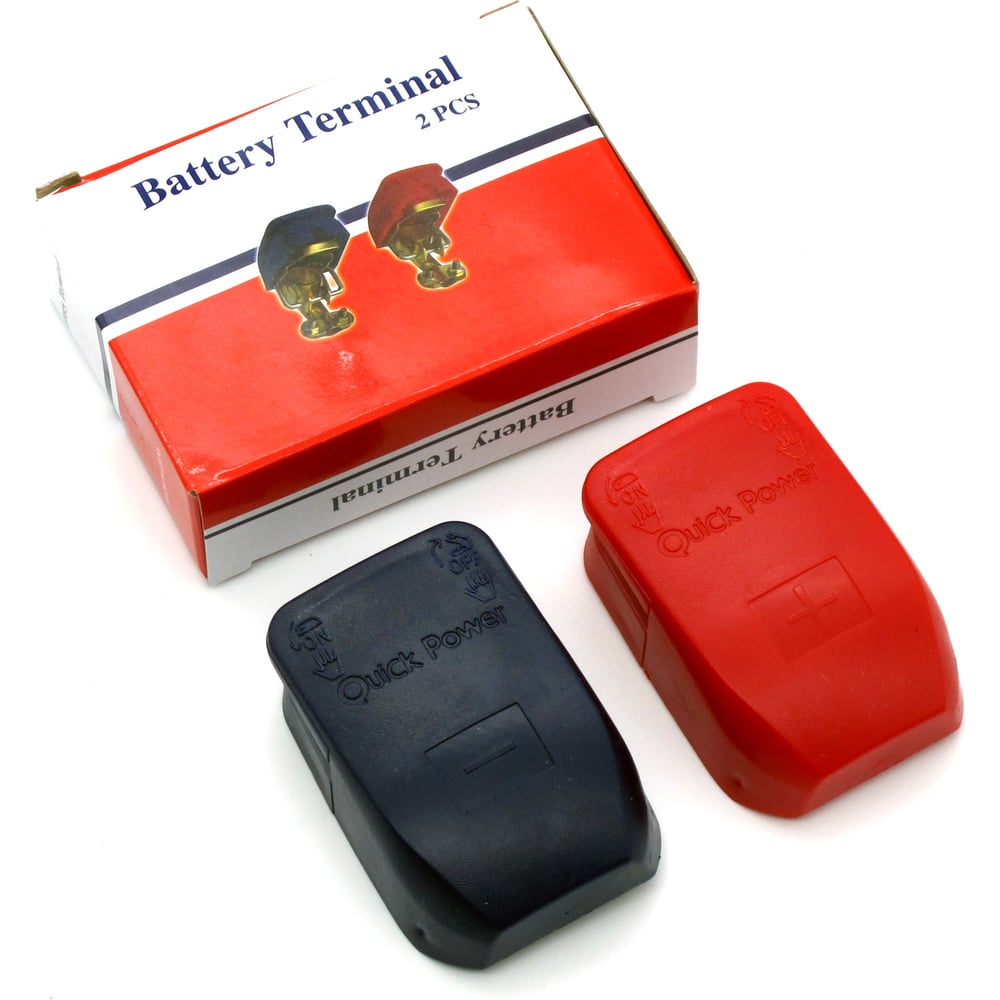 ADAM cueTime K レッド 全6点セット Быстросъемные универсальные клеммы акб Вымпел (комплект 