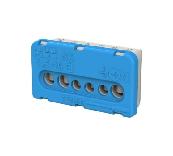 Винтовой клеммник ABB N3x16- 3x6мм NK/S06 1SPE007715F0731