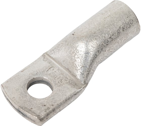 Трубчатый наконечник ТМЛ (ЮМП) ТМЛ-R-50-8 медный луженый R-типа 50мм2 под болт М8 elcТМЛ-R-50-8-ЮМП 1