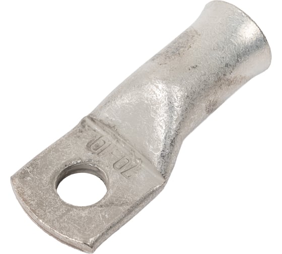 Трубчатый наконечник ТМЛ (ЮМП) ТМЛ-F-70-10 медный луженый F-типа 70мм2 под болт М10 elcТМЛ-F-70-10-ЮМП 1