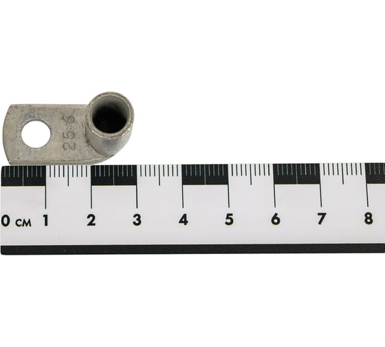 Трубчатый наконечник ТМЛ (ЮМП) ТМЛ-R90-25-6 R-типа угл. 90гр. медн. луж. 25мм2 под болт М6 elcТМЛ-R(90)-25-6-ЮМП