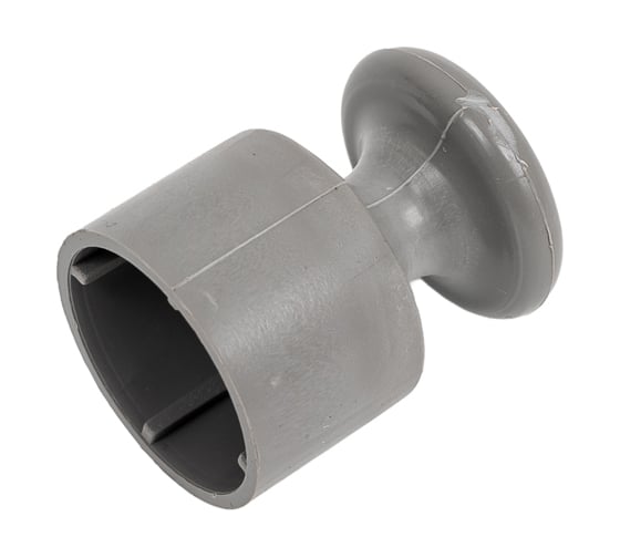 Изолятор для наружного монтажа Bironi RF, пластик титан (100 шт/уп) R1-551-26-100