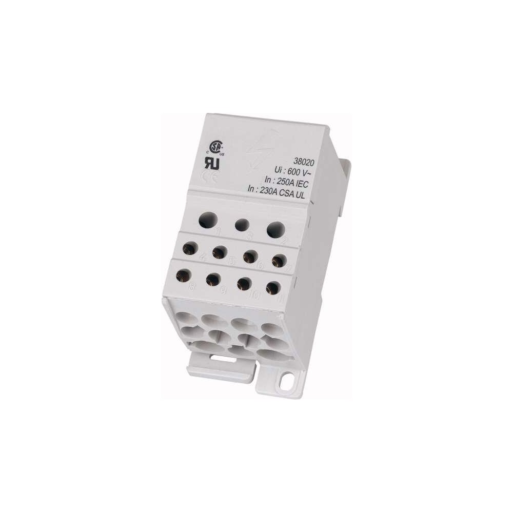 Распределительный блок FINDER монтаж на DIN-рейку или на поверхность ...