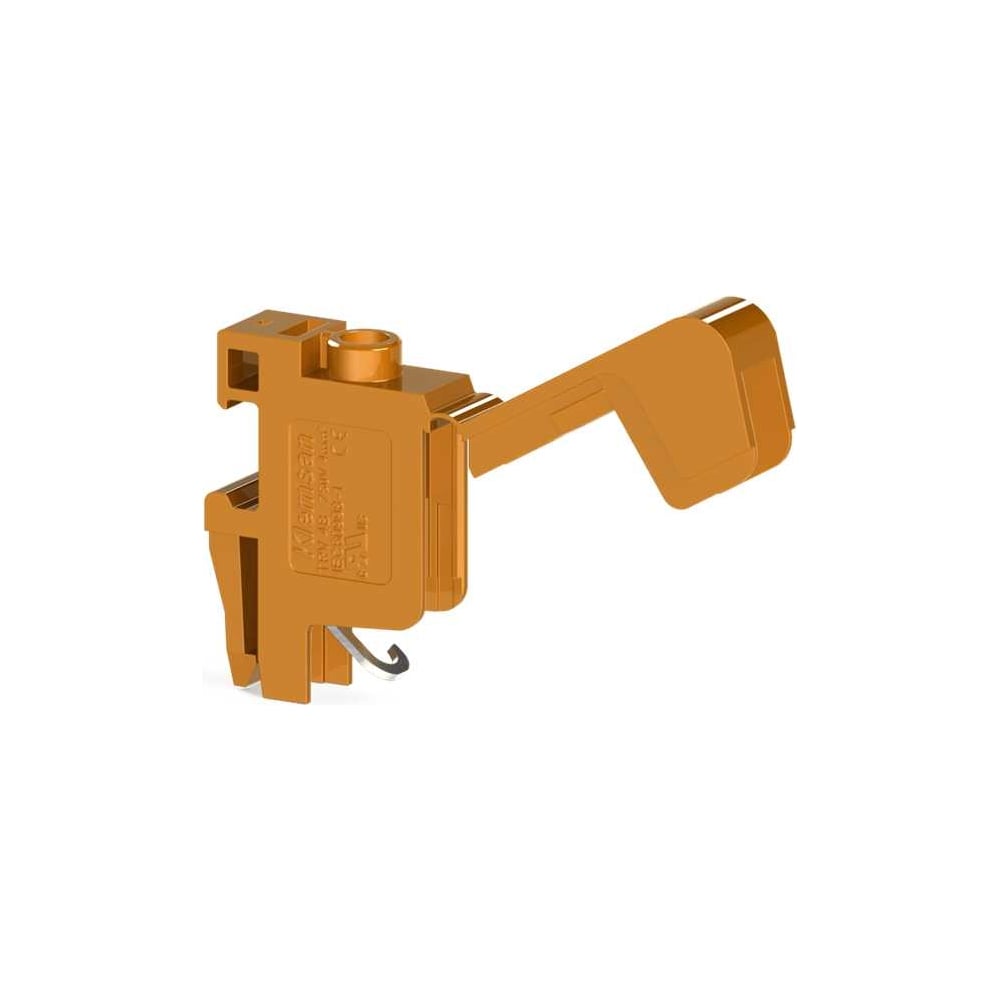 Клеммник для трансформатора Klemsan винт.зажим, 4 мм.кв., (оранжевый ...