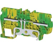 Пружинный быстрозажимной клеммник Klemsan (Push in), 3-х выводной, 6мм.кв., (земля); PYK 6ET 45 шт. 0.0.0.3.336620