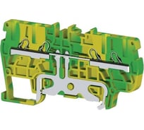 Пружинный быстрозажимной клеммник Klemsan (Push in) 4-х выводной, 6 мм.кв., (земля); PYK 6CT 35 шт. 0.0.0.3.336630