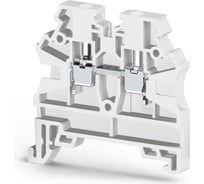 Клеммник на DIN-рейку Klemsan 2,5мм.кв., белый, AVK2,5 RD 100 шт. 0.0.0.3.304206
