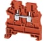 Клеммник на DIN-рейку Klemsan 2,5мм.кв., красный, AVK2,5 RD 100 шт. 0.0.0.3.304204 1