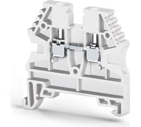 Клеммник на DIN-рейку Klemsan 2,5мм.кв., белый, AVK2,5 100 шт. 0.0.0.3.304126