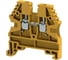 Клеммник на DIN-рейку Klemsan 2,5мм.кв., желтый, AVK2,5 100 шт. 0.0.0.3.304123 1