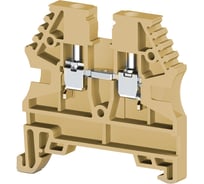 Клеммник на DIN-рейку Klemsan 2,5мм.кв., бежевый, AVK2,5, 100 шт. 0.0.0.3.304129