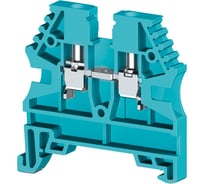 Клеммник на DIN-рейку Klemsan 2,5мм.кв., синий, AVK2,5(RP) 100 шт. 0.0.0.3.304121RP