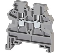 Клеммник на DIN-рейку Klemsan 2,5мм.кв., серый, AVK2,5 RD 100 шт. 0.0.0.3.304200