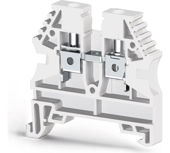 Клеммник на DIN-рейку Klemsan 4мм.кв., белый, AVK4(RP) 80 шт. 0.0.0.3.304136RP 1