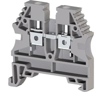 Клеммник на DIN-рейку Klemsan 4мм.кв., серый, AVK4 RD(RP) 80 шт. 0.0.0.3.304210RP