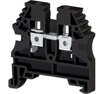 Клеммник на DIN-рейку Klemsan 4мм.кв., черный, AVK4 RD (RP) 80 шт. 0.0.0.3.304215RP
