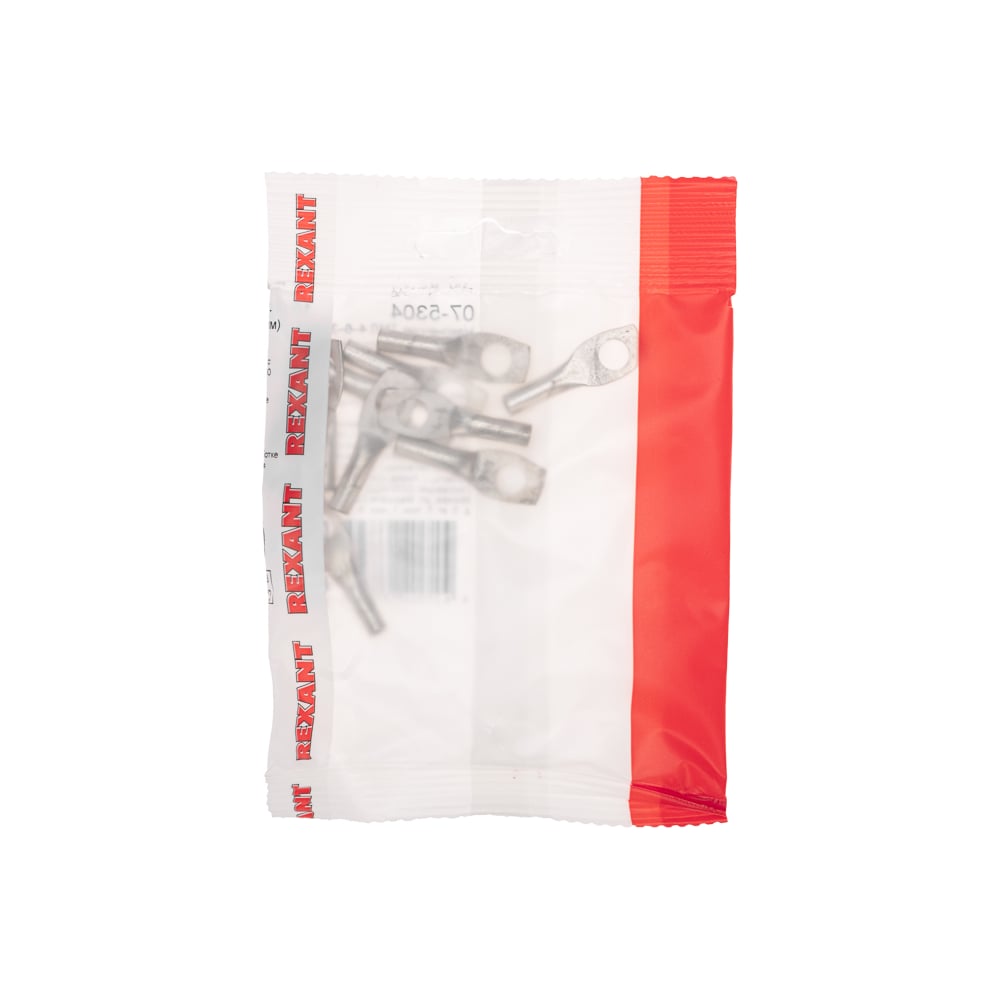 Медный луженый наконечник REXANT ТМЛ 4–6–3 (4мм² - Ø 6мм) ГОСТ 7386-80 ...