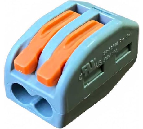 Соединительная клемма Econ 2-проводная 0,08- 2,5(4) мм2 5 шт С0025