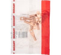 Медный наконечник REXANT ТМ 6–5–4 (6мм2 - d 5мм) (в упак. 10 шт.) 07-5305-1