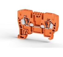 Пружинный клеммник Klemsan 4мм.кв. (оранжевый); YBK4 100 шт. 0.0.0.3.306237