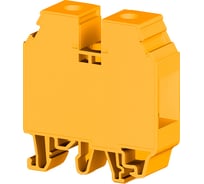 Клеммник на DIN-рейку Klemsan 35мм.кв., желто-зеленый; AVK35 50 шт. 0.0.0.3.304180