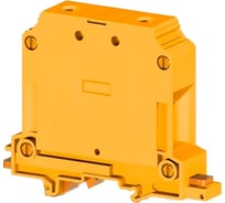 Клеммник на DIN-рейку Klemsan 50мм.кв., желтый; AVK50 25 шт. 0.0.0.3.304333