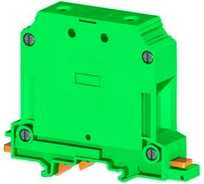 Клеммник на DIN-рейку Klemsan 50мм.кв., зеленый; AVK50 25 шт. 0.0.0.3.304332