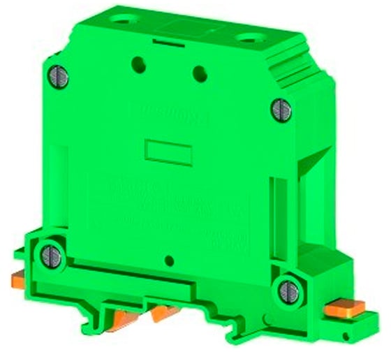 Клеммник на DIN-рейку Klemsan 50мм.кв., зеленый; AVK50 25 шт. 0.0.0.3.304332 1