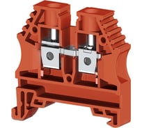 Клеммник на DIN-рейку Klemsan 6мм.кв., красный; AVK6 100 шт. 0.0.0.3.304144