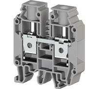 Клеммник на DIN-рейку Klemsan 25мм.кв., серый; AVK25 RD 50 шт. 0.0.0.3.304290