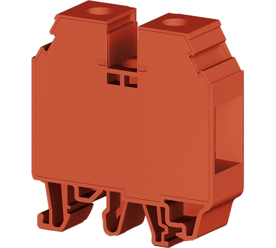 Клеммник на DIN-рейку Klemsan 35мм.кв., красный; AVK35 50 шт. 0.0.0.3.304174 1