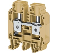 Клеммник на DIN-рейку Klemsan 25мм.кв., бежевый, AVK25 RD 50 шт. 0.0.0.3.304299