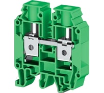 Клеммник на DIN-рейку Klemsan 25мм.кв., зеленый; AVK25 RD 50 шт. 0.0.0.3.304292
