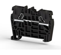 Пружинный клеммник Klemsan быстрозажимной (Push in), 4 мм.кв. (черный); PYK4 (RP) 80 шт. 0.0.0.3.307115RP