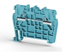 Пружинный клеммник Klemsan быстрозажимной (Push in), 2,5 мм.кв. (синий); PYK2,5 100 шт. 0.0.0.3.307101